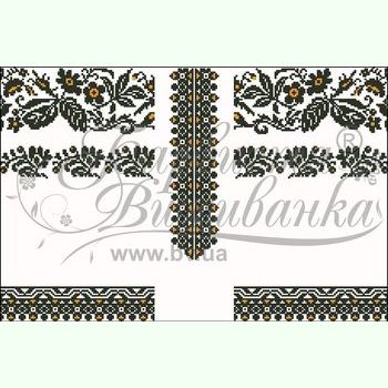 Домоткана біла дитяча вишиванка БДд-028Б