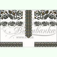 Домоткана біла дитяча вишиванка БДд-028Б