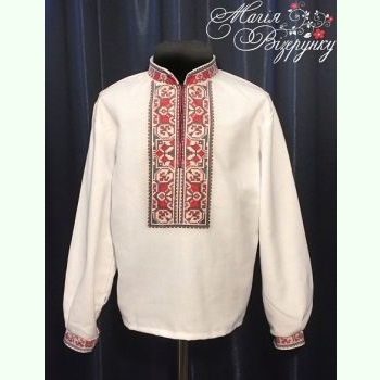 Х-011. Заготовка до білої дитячої вишиванки