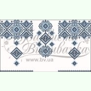 Домоткана біла дитяча вишиванка БДд-023Б