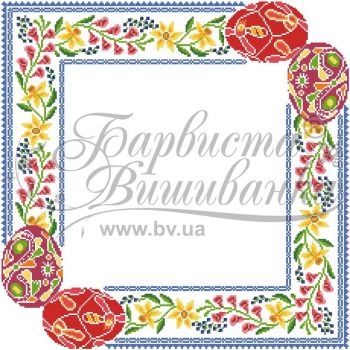 Заготовка для вышивания пасхальной скатерти ТР258аБ5252