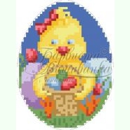 Пошита великодня іграшка для вишивання ТР271аБ1013