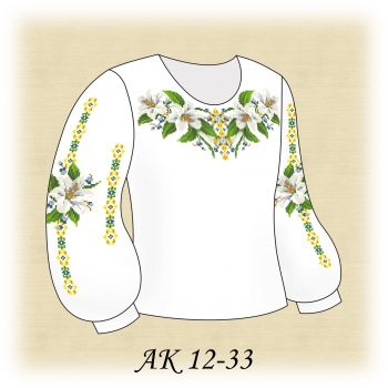Заготовка до дитячої вишиванки АК 12-33