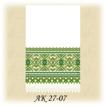 АК 27-07. Заготовка до традиційного рушника