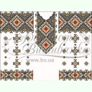 Лляна біла жіноча вишиванка БЖл-059Б