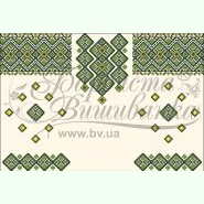 Шовкова бежева жіноча вишиванка БЖш-073М