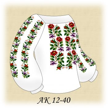 АК 12-40. Заготовка до дитячої вишиванки