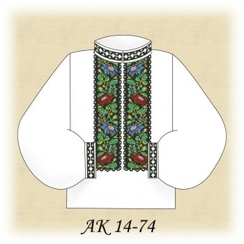АК 14-74. Заготовка чоловічої вишиванки