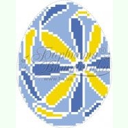 Пошита великодня іграшка для вишивання ТР326аБ1013