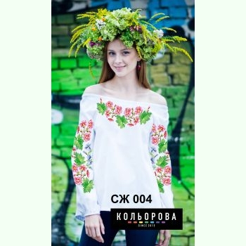 СЖ-004. Заготовка до жіночої вишиванки