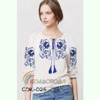 СЖ-025. Заготовка до жіночої вишиванки