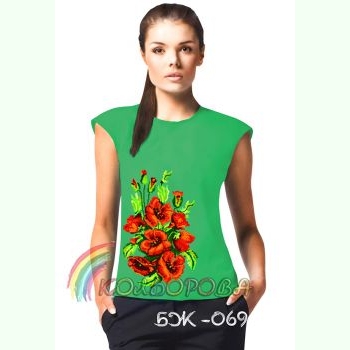 БЖ-069. Заготовка до жіночої вишиванки без рукавів