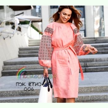 ПЖ-ЕТНО-006. Заготовка до жіночої сукні