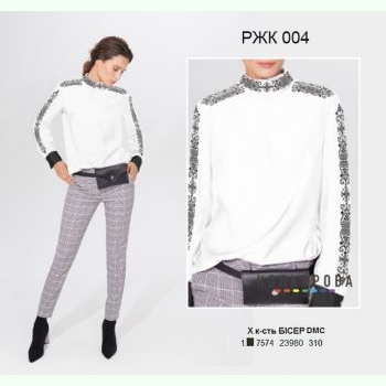 РЖК-004. Заготовка до жіночої комбінованої сорочки