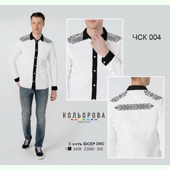ЧСК-004. Заготовка до чоловічої комбінованої сорочки
