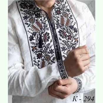 К-294. Заготовка до чоловічої вишиванки