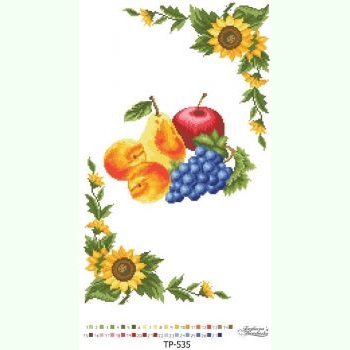 ТР535. Заготовка спасівського рушника