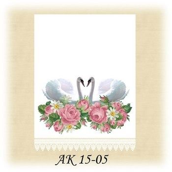 Заготовка к свадебному рушнику АК 15-05