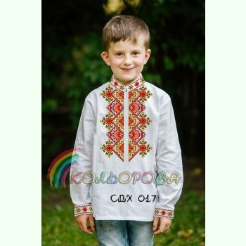 СДХ-017. Заготовка до вишиванки для хлопчика