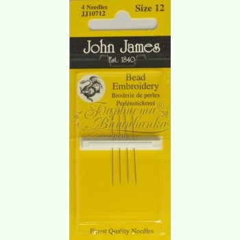 Короткі голки для вишивки бісером JJ10712