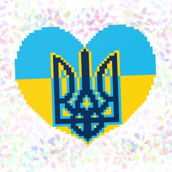Серце і тризуб K-142