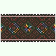 Борщівська вишуканість КЛ150. Пошитий клатч для вишивання
