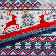 Орнамент з оленями V-449