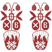 ТР819. Заготовка для вишивання великоднього банту