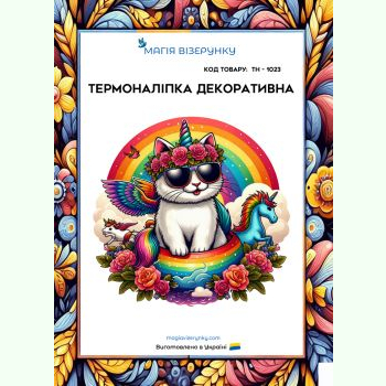 ТН-1023. Термоналіпка для вишивки