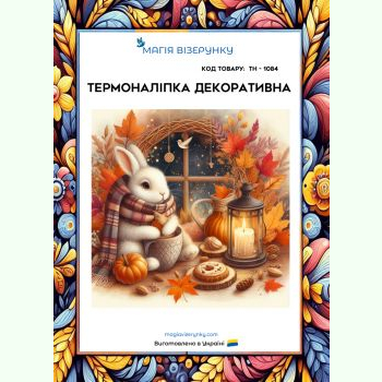 Осіння ТН-1084. Термоналіпка для вишивки