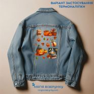 Хелловін ТН-1085. Термоналіпка для вишивки