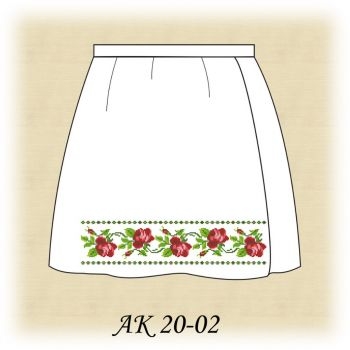 Трояндочки АК 20-02. Заготовка дитячої спідниці