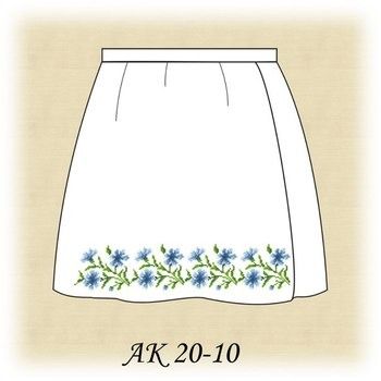 Заготовка к юбке детской Ромашки АК 20-10