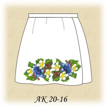 Дзвіночки АК 20-16. Заготовка дитячої спідниці