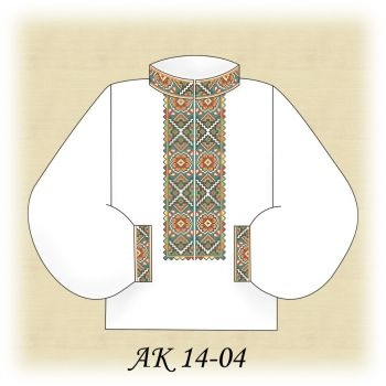 АК 14-04. Заготовка чоловічої вишиванки
