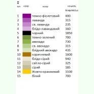 Кольорова Н-057. Заготовка до жіночої вишиванки