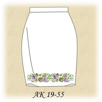 Заготовка к юбке АК 19-55