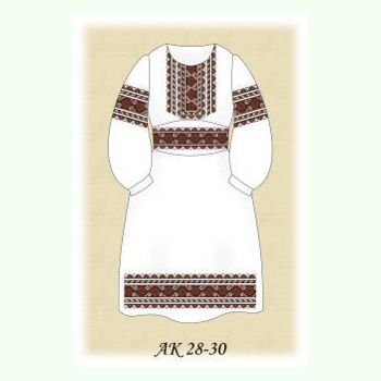 Заготовка к детскому платью АК 28-30