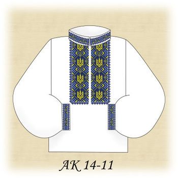 Заготовка чоловічої вишиванки АК 14-11