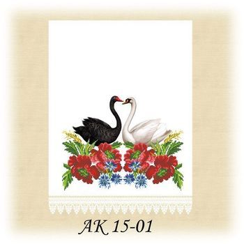 Заготовка к свадебному рушнику АК 15-01 Д