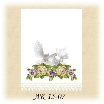 Заготовка к свадебному рушнику АК 15-07 Д