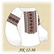 Заготовка до дитячої вишиванки АК 12-30 Д