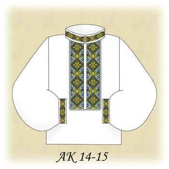 Заготовка чоловічої вишиванки АК 14-15 Д