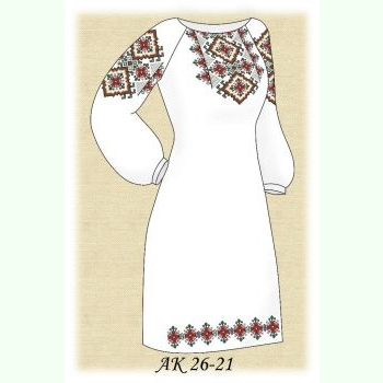 Ажурна АК 26-21. Заготовка жіночої сукні