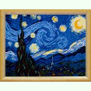 «Зоряна ніч», В. ван Гог TL-40