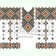 Домоткана біла жіноча вишиванка БЖд-059Б