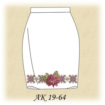 Жоржина АК 19-64. Заготовка жіночої спідниці