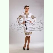 Кучерява безмежність ПЛ033. Заготовка до жіночої сукні