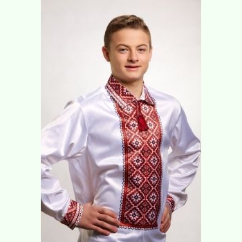 Старовинний орнамент СЧ008. Заготовка до чоловічої вишиванки